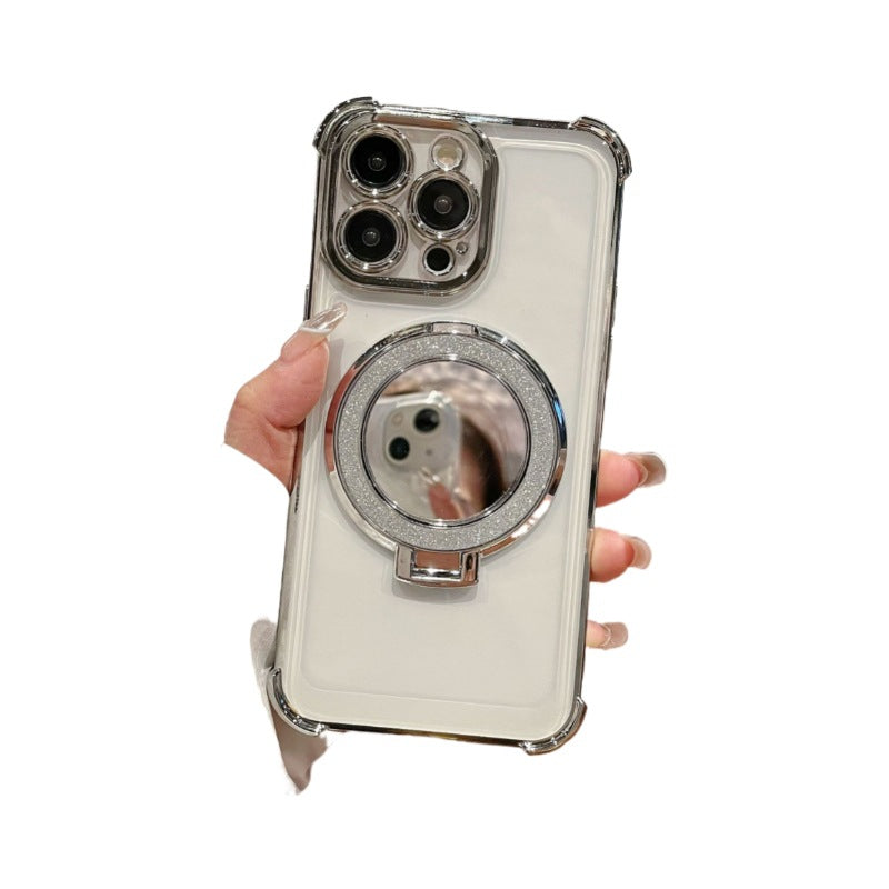Magnetic Phone Case with Stand, Glitter Finish, image 2