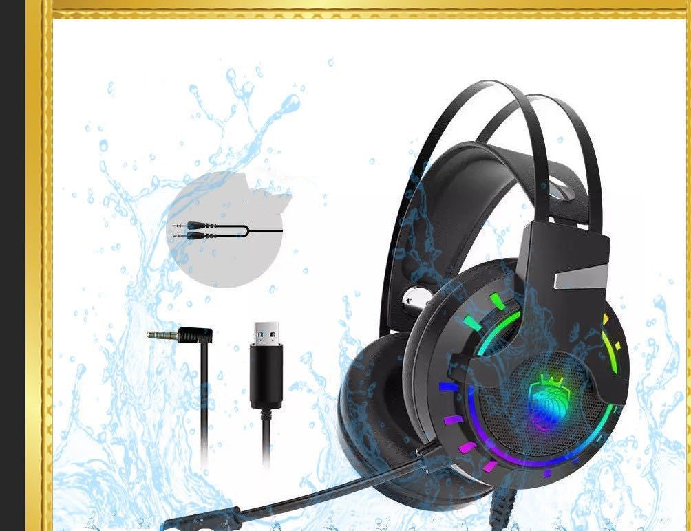 USB Gaming Headset with Mic, 2 m Cable, image 5