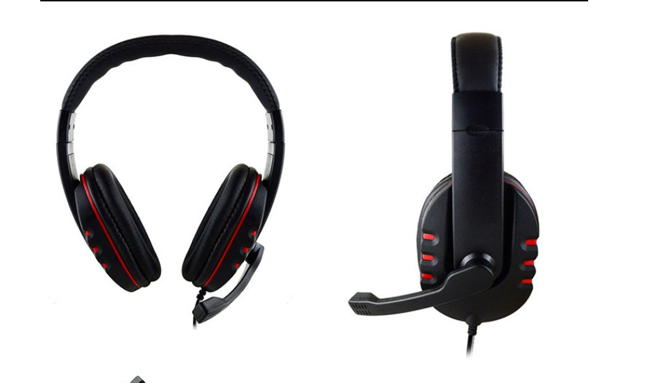 Wired Gaming Headset, 3.5 mm, PU Ear Cushions, image 3