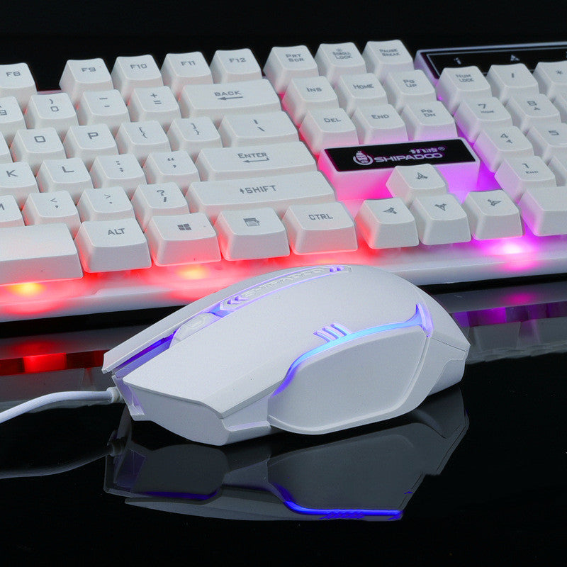 Wired Keyboard & Mouse Set, Backlit, image 4