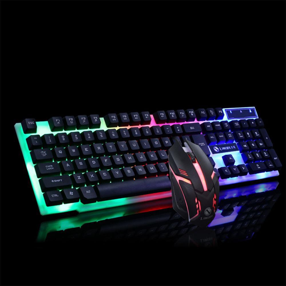 Wired Gaming Keyboard & Mouse Set, 104 Keys, image 4