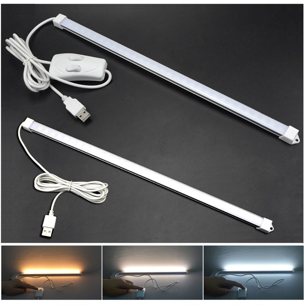 USB Light Bar, 35 cm, Aluminum, image 5