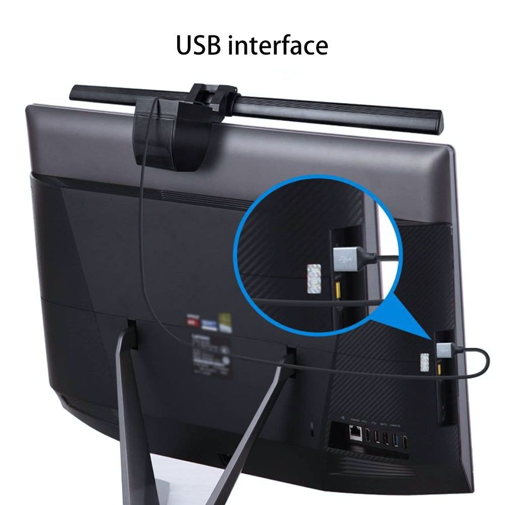 USB Monitor Light Bar, 40 cm, Metal Shade, image 3