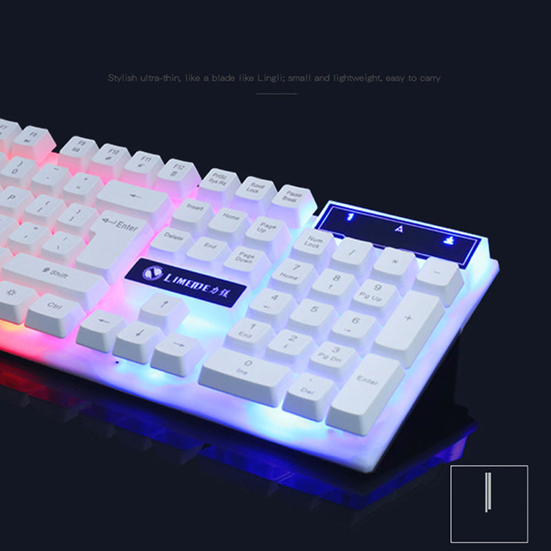 Wired Gaming Keyboard & Mouse Set, 104 Keys, image 6