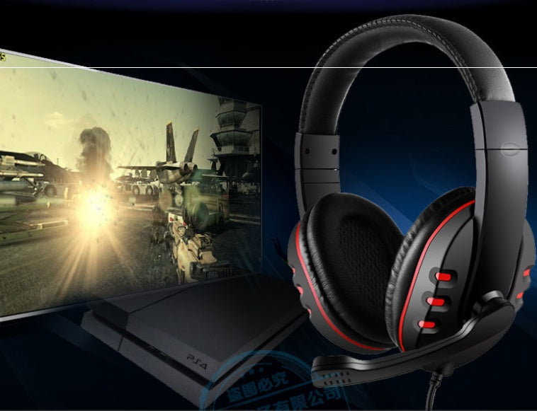 Wired Gaming Headset, 3.5 mm, PU Ear Cushions, image 2