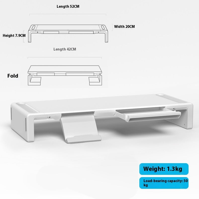 Folding Monitor Riser, 420 × 200 × 80 mm, image 6