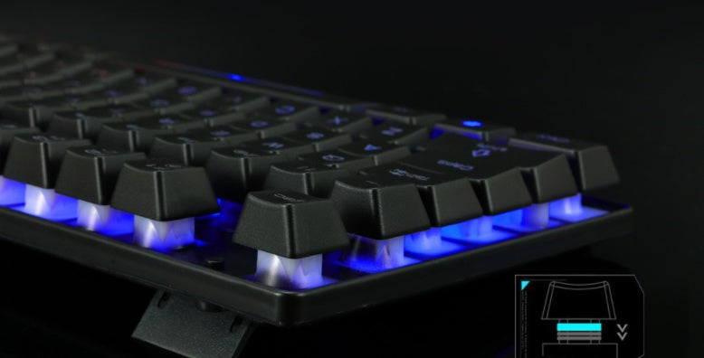 Wired Keyboard & Mouse Set, Backlit, image 3