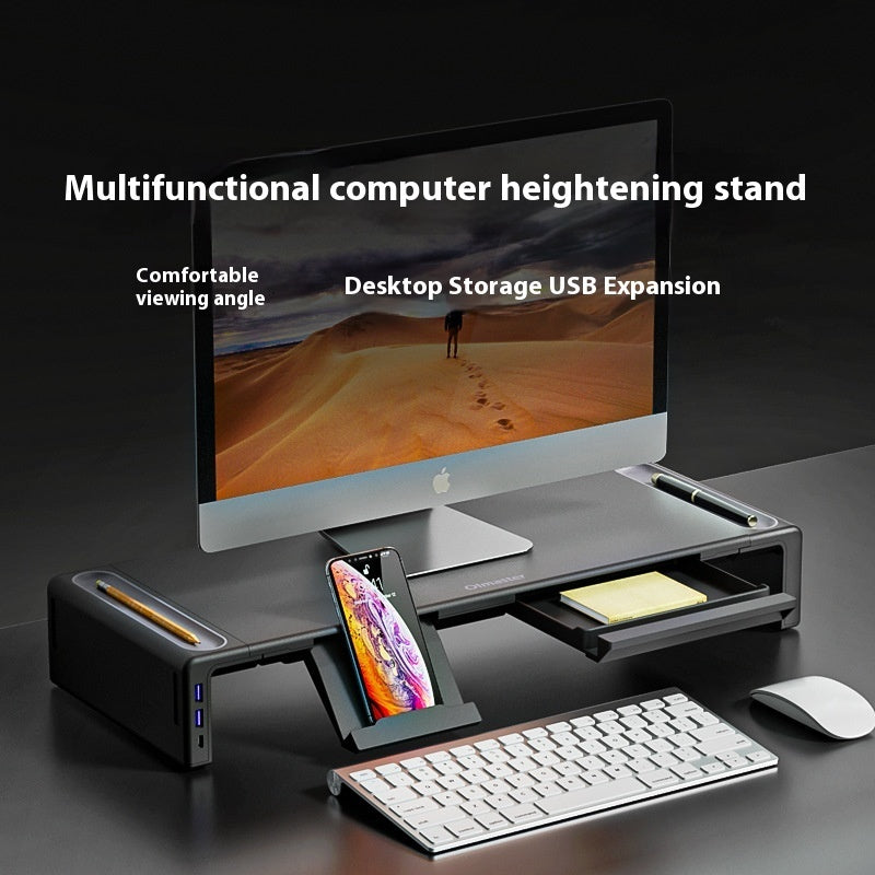 Folding Monitor Riser, 420 × 200 × 80 mm