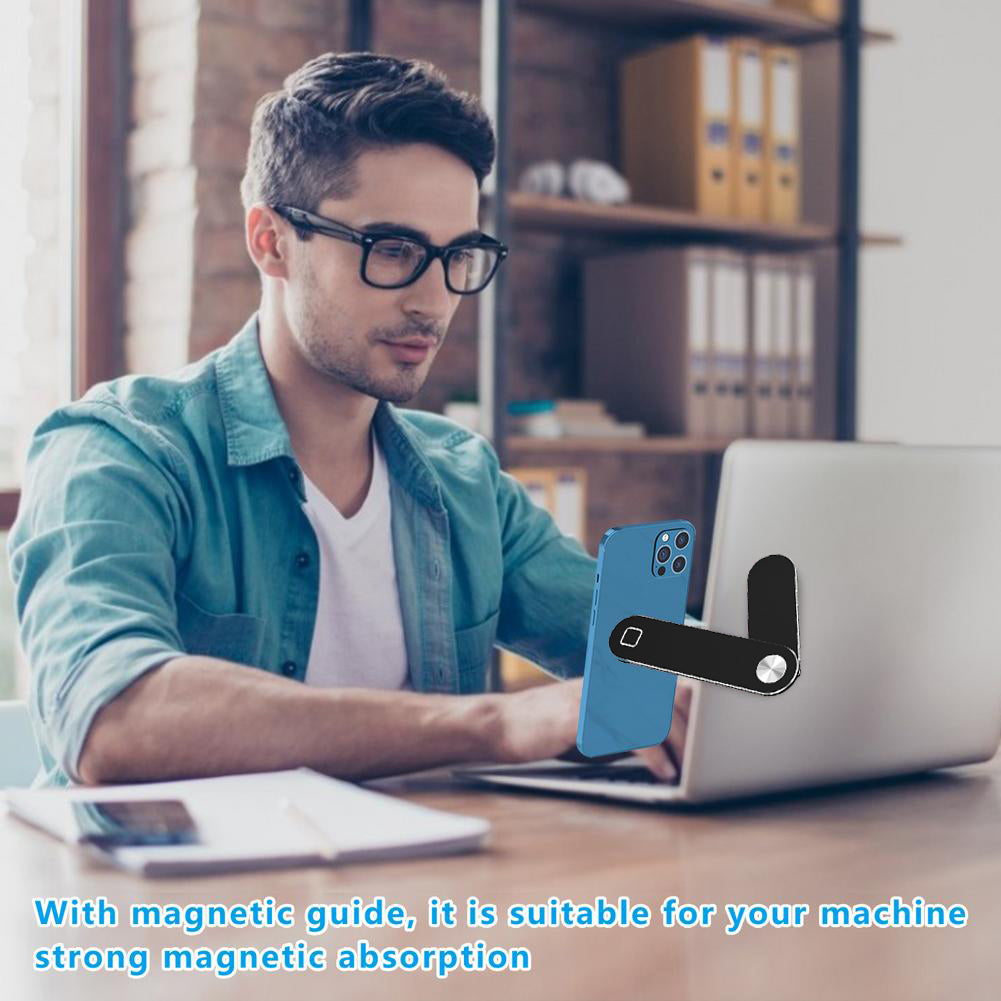 Magnetic Laptop-Side Phone Holder, Foldable, image 10