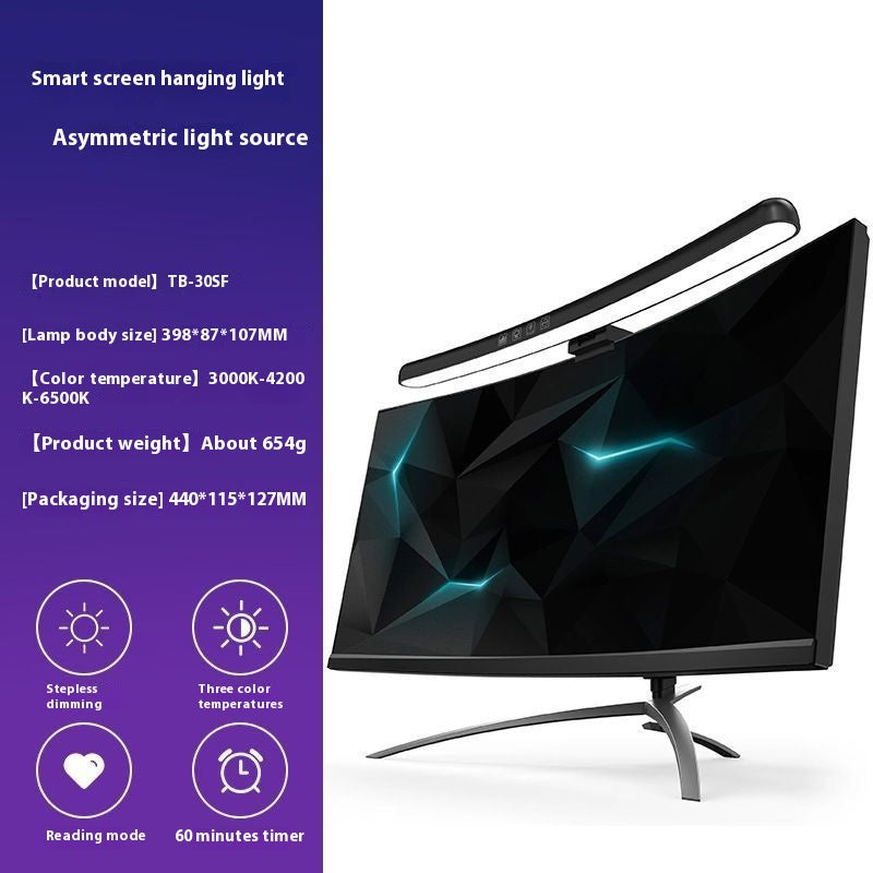 Monitor Light Bar, Dimmable Color Modes, image 8