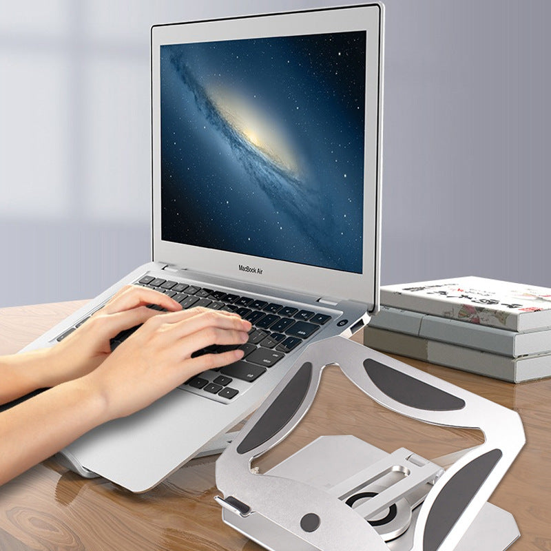 Rotating Foldable Laptop Stand, Aluminum