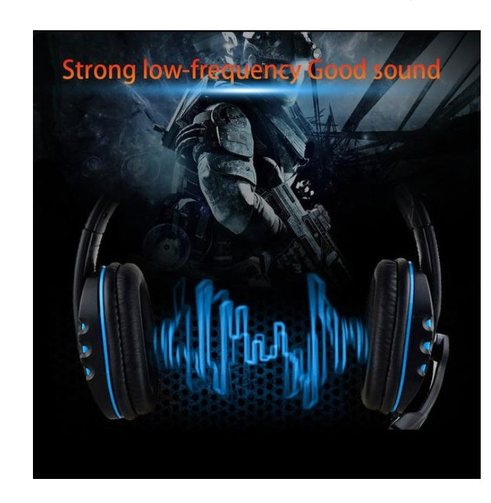Wired Gaming Headset, 3.5 mm, PU Ear Cushions, image 4