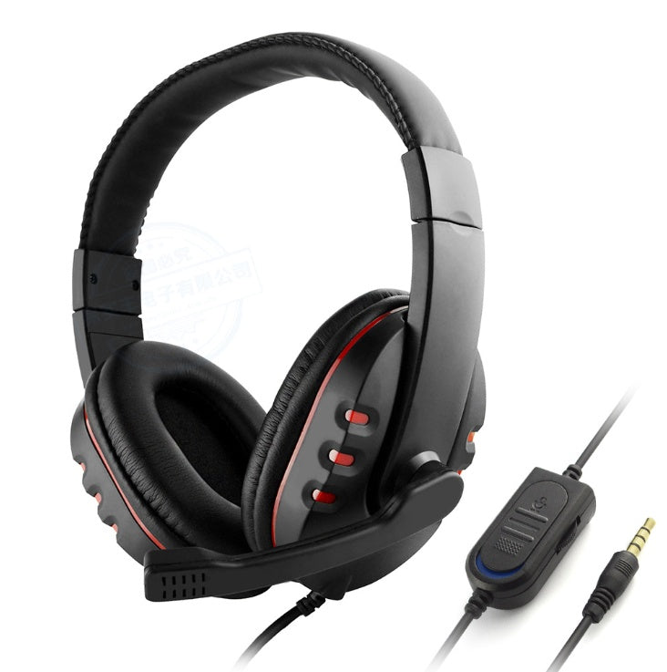Wired Gaming Headset, 3.5 mm, PU Ear Cushions
