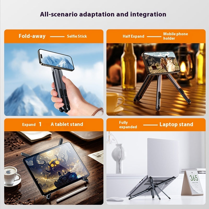 Foldable Magnetic Stand for Phone, Tablet & Laptop, image 2