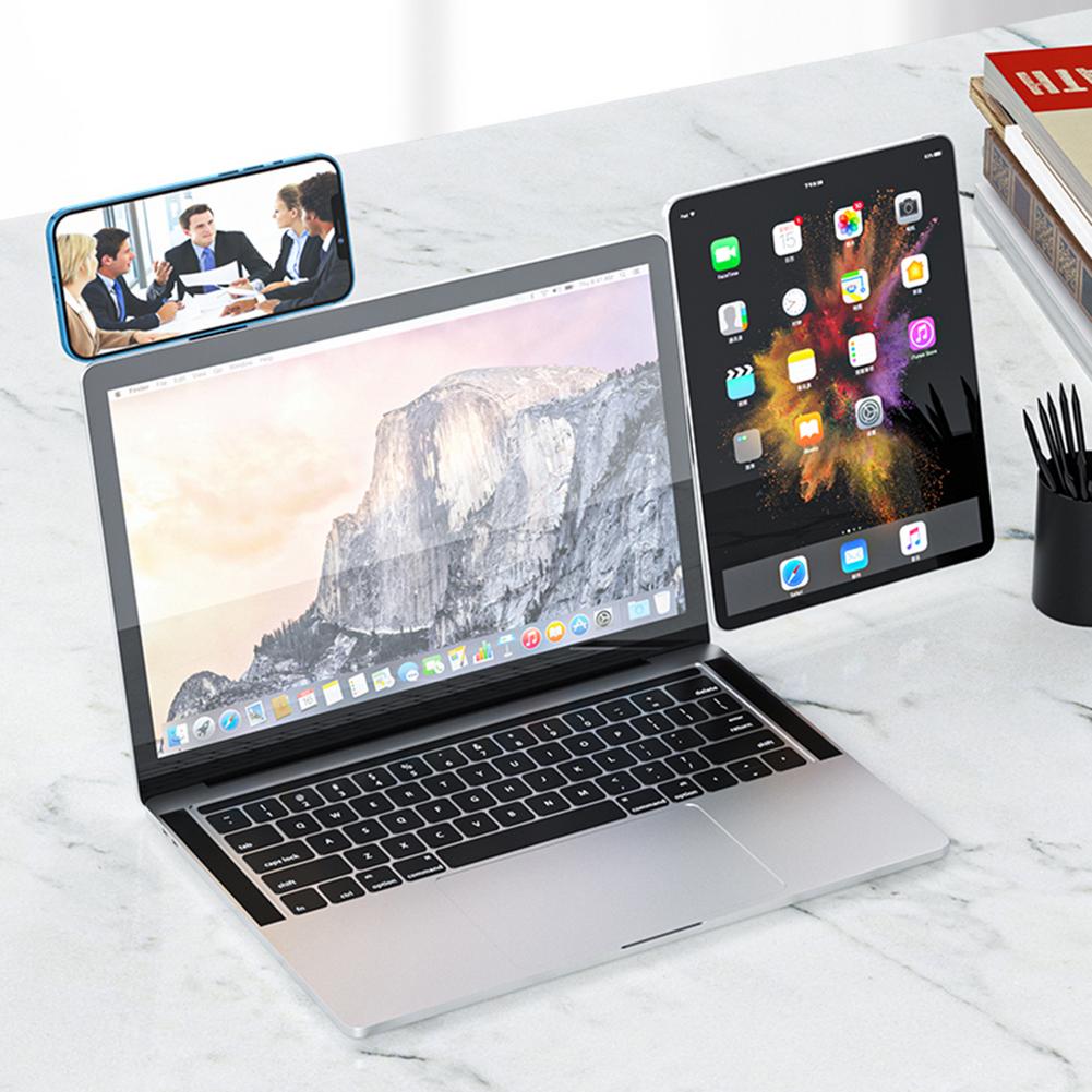 Magnetic Laptop-Side Phone Holder, Foldable, image 4