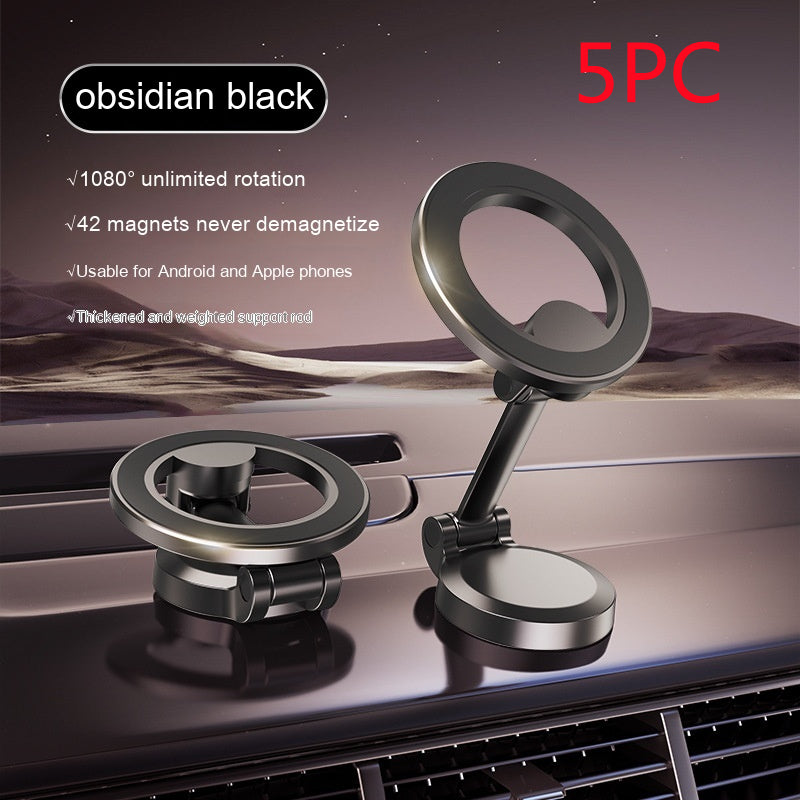 Magnetic Car Phone Mount, Metal, Foldable, image 3